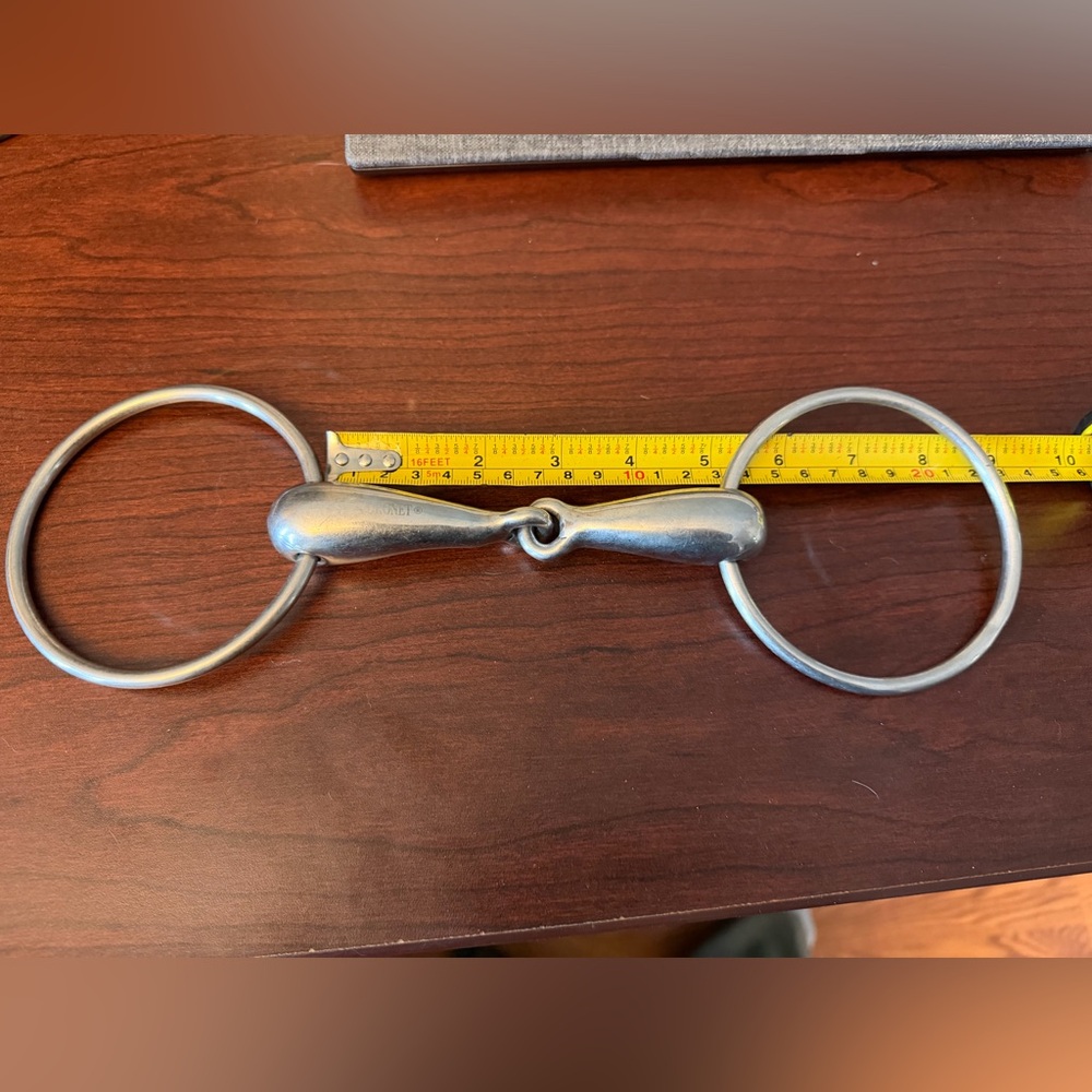 5” large loose ring snaffle bit